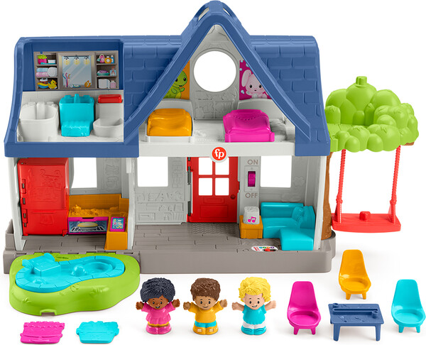Fisher Price little people - maison pour jouer 194735011162