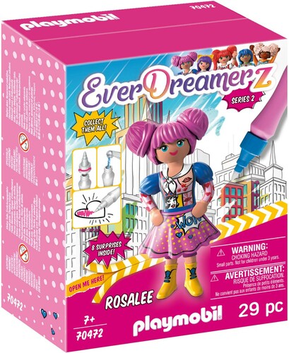 Playmobil Playmobil 70472 Everdreamerz série 2 Rosalee bande dessinée 4008789704726