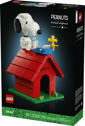 LEGO LEGO 21368 Peanuts : La niche de Snoopy 673419423717