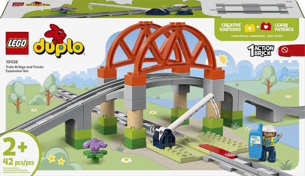 LEGO LEGO 10426 Train Bridge and Tracks Expansion Set 673419388993