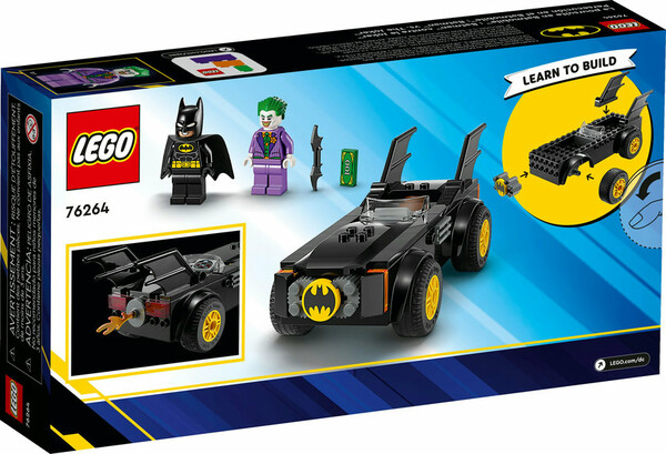 LEGO LEGO 76264 La poursuite du Joker™ en Batmobile™ 673419376754