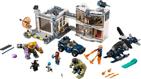 LEGO LEGO 76131 Super-héros La bataille dans l'enceinte des Avengers, Avengers 673419306683
