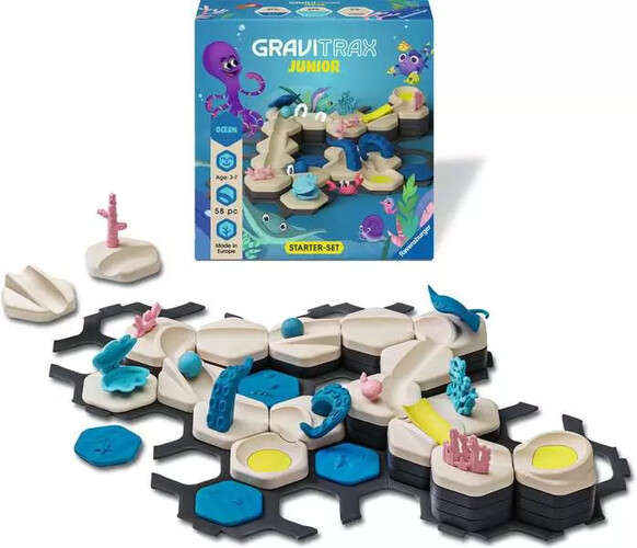 Gravitrax Gravitrax Junior - Ensemble de depart Océan (parcours de billes) 4005556245840