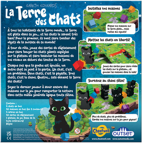 Outset Media Games la Terre des chats (fr) 625012663748