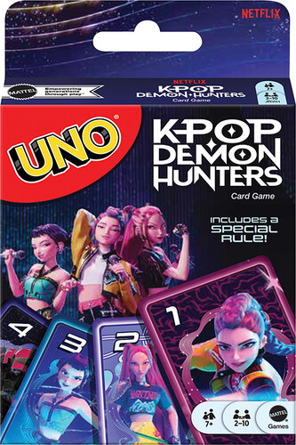 Mattel Jeu Uno (fr/en) les guerrières de la k-pop 194735428175