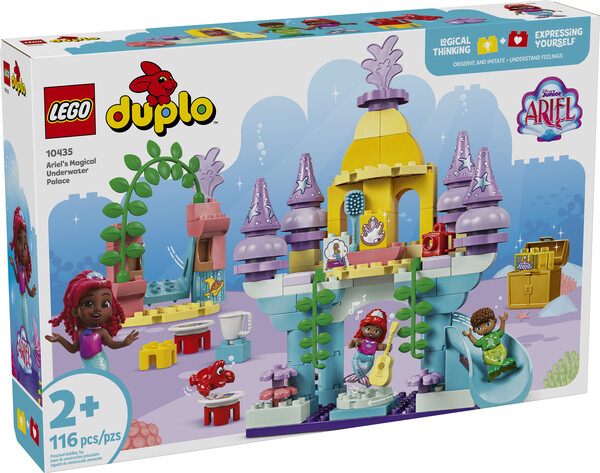 LEGO LEGO 10435 Le palais sous-marin magique d’Ariel 673419389136