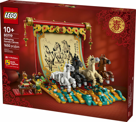 LEGO LEGO 80119 La toile de chevaux au galop 673419419376