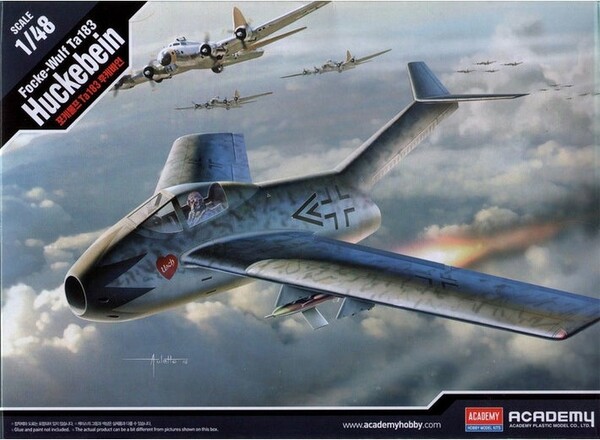 Academy Modèle à coller Focke-wulf ta183 huckebein 1/48 8809258926207