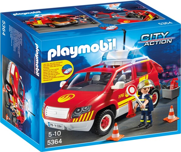 Playmobil Playmobil 5364 Véhicule d'intervention avec sirène (juin 2015) 4008789053640