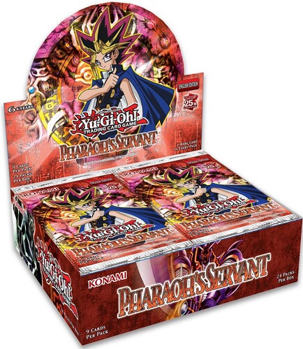 Konami Yugioh - 25th Pharaoh's servant Booster Box 083717860594