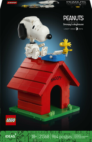 LEGO LEGO 21368 Peanuts : La niche de Snoopy 673419423717
