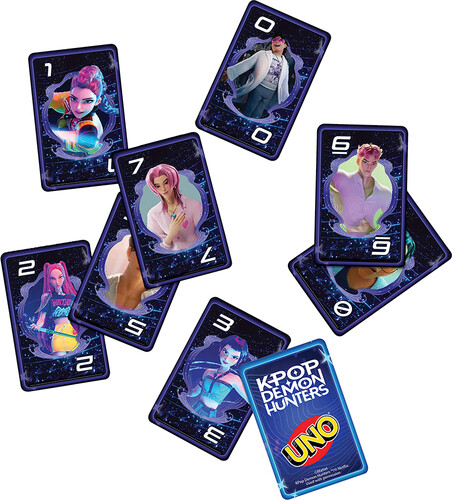 Mattel Jeu Uno (fr/en) les guerrières de la k-pop 194735428175