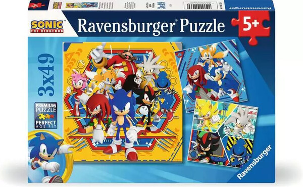 Acheter Casse-tête 49x3 Sonic le hérisson - Ravensburger casse-tête ...