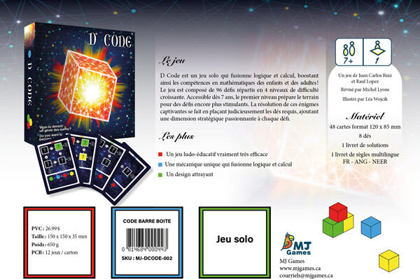 MJ Games D Code (fr/en) 814684000443
