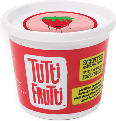 Tutti Frutti Pâte à modeler 250g fraise (fr/en) 061404005046