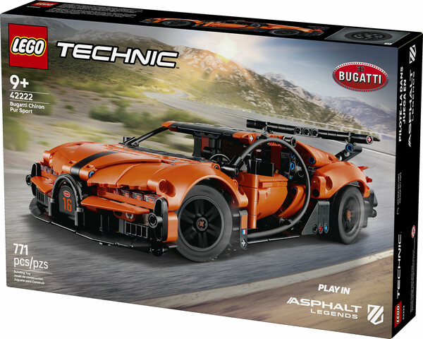 LEGO LEGO 42222 Bugatti Chiron Pur Sport Hypercar 673419424417
