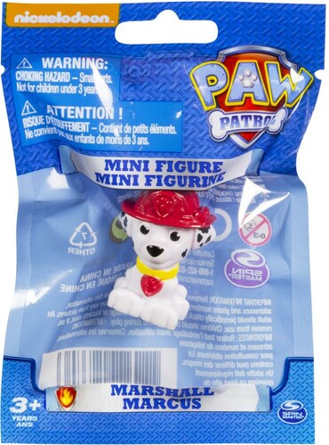 Pat' Patrouille (PAW Patrol) Pat' Patrouille Mini figurine Marcus (Marshall) 4.5cm (PAW Patrol) 778988123706