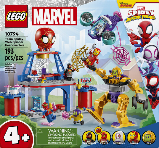LEGO LEGO 10794 Team Spidey Web Spinner Headquarters 673419388061