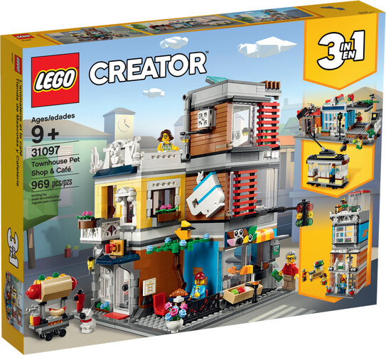 LEGO LEGO 31097 L’animalerie et le café 673419302173