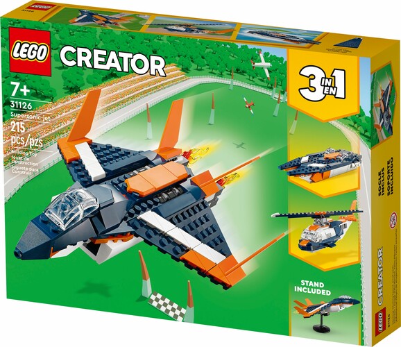 LEGO LEGO 31126 L’avion supersonique 673419352055