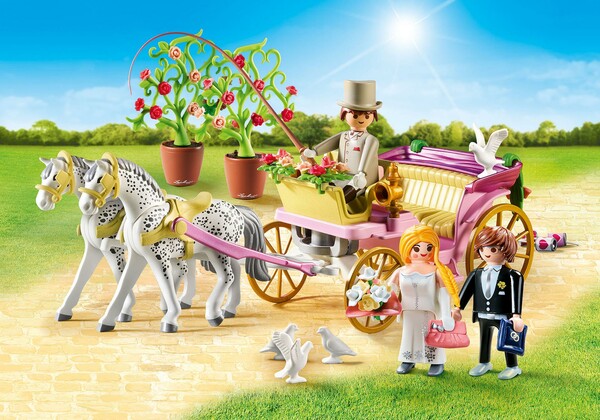 Playmobil Playmobil 9427 Carosse et couple de mariés 4008789094278