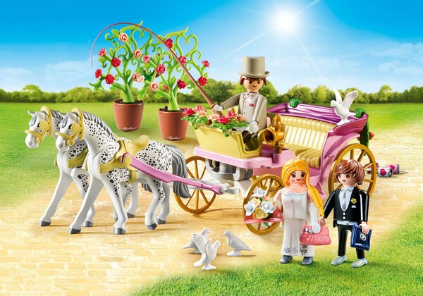 Playmobil Playmobil 9427 Carosse et couple de mariés 4008789094278