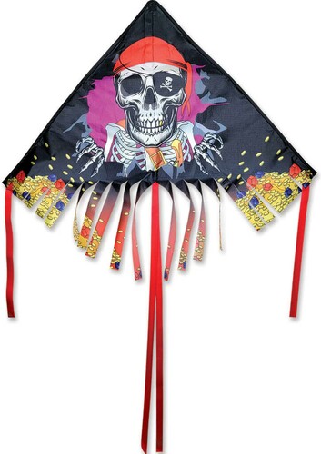 Premier Kites Cerf-volant monocorde Fringe delta 42 - pirate 630104173944