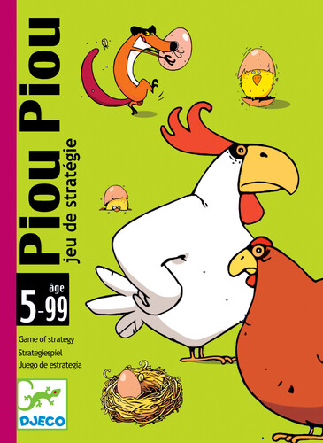 Djeco Piou Piou (fr/en) jeu de stratégie 3070900051195