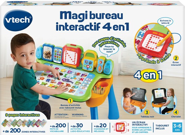 VTech VTech Magi bureau interactif 4 en 1 (fr) 3417761958056