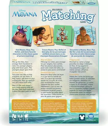 Ravensburger Moana Matching EN/F/E 4005556246793