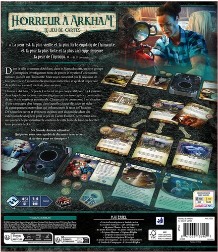 Fantasy Flight Games Horreur à Arkham édition 2026 (fr) base 841333136901