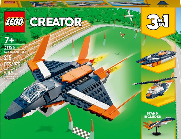 LEGO LEGO 31126 L’avion supersonique 673419352055