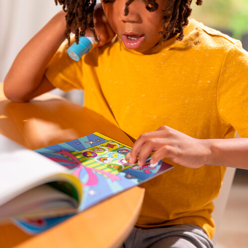 Melissa & Doug sticker wow - bloc d'activités et estampeuse à autocollants - licorne 000772320139