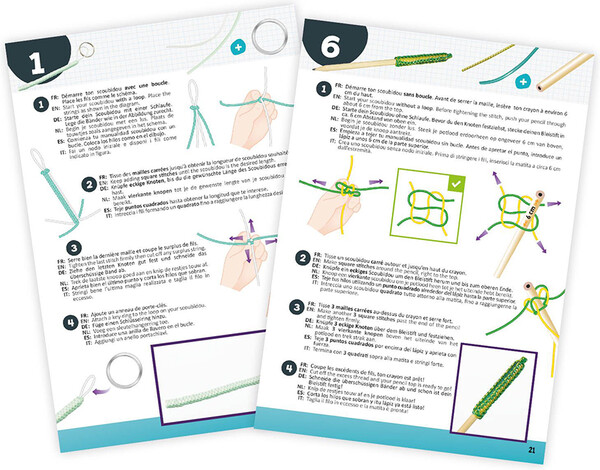 Buki Buki 4 all kids - scoubidous diy 3700802105183