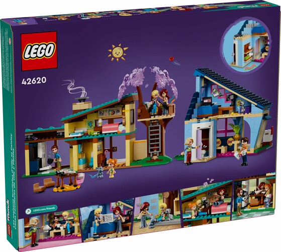 LEGO LEGO 42620 Les maisons familiales d’Olly et de Paisley 673419387606