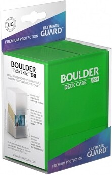 ultimate guard Ultimate Guard Deck Box Boulder 100+ Frosted Emerald 4056133006170