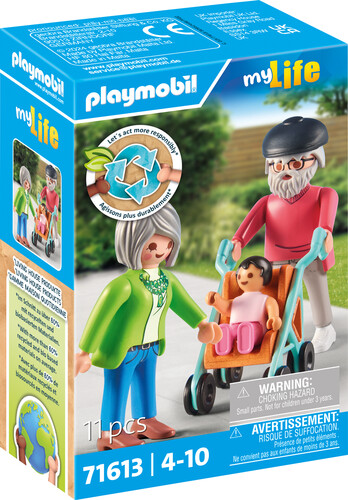 Playmobil Playmobil 71613 Grands-parents avec bébé 4008789716132