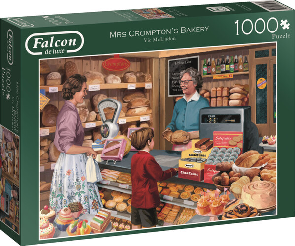 Falcon de luxe Casse-tête 1000 boulangerie de Mme Crompton 8710126111239