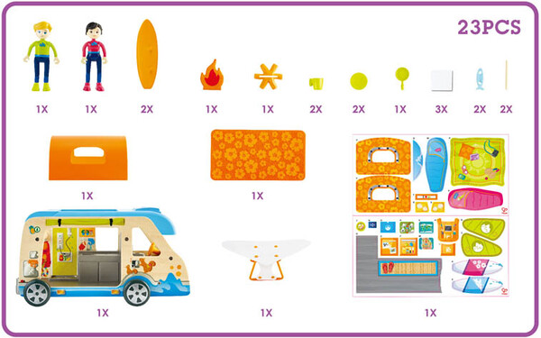 Hape Adventure van 6943478029736