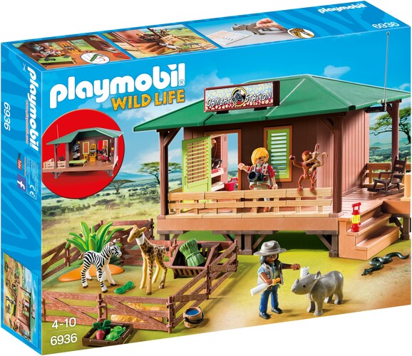 Playmobil Playmobil 6936 Centre de soins pour animaux de la savane 4008789069368