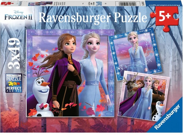 Ravensburger Casse-tête 49x3 La Reine des neiges 2 (Frozen 2) 4005556050116