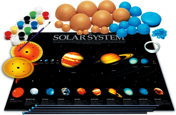 4m Science Crée un mobile 3D du système solaire phosphorescent 4893156055200