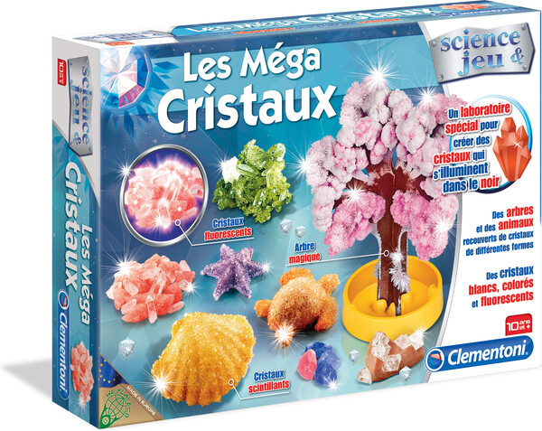 Clementoni S&J Science Les mégas cristaux (fr) 8005125620043