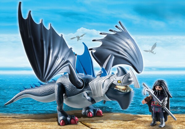 Playmobil Playmobil 9248 Dragons Drago avec dragon de combat 4008789092489