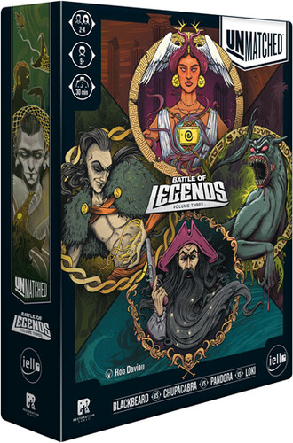 iello Unmatched (fr) combats de légende volume 3 3701551704689