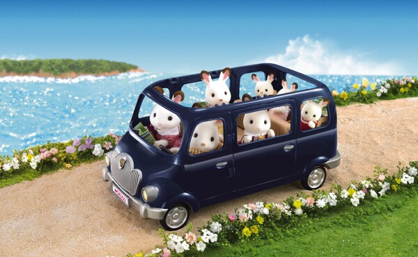 Calico Critters Calico Critters Voiture familiale sept places sans animaux 020373314832