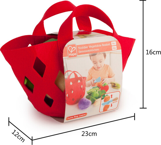 Hape Panier de légumes pour tout-petits 6943478029163