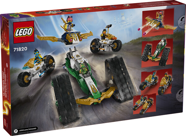 LEGO LEGO 71820 Le véhicule mixte de l’équipe ninja 673419389860