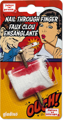 Faux clou ensanglanté 620373001529