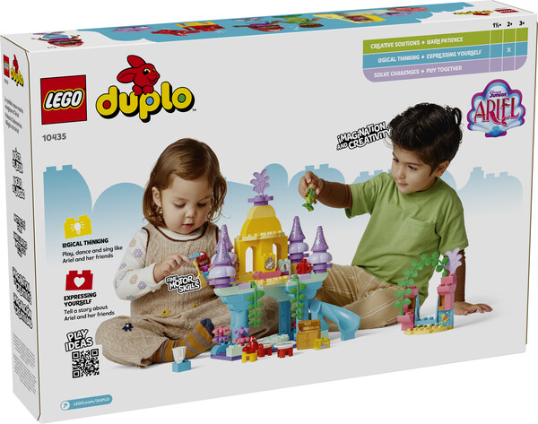 LEGO LEGO 10435 Le palais sous-marin magique d’Ariel 673419389136